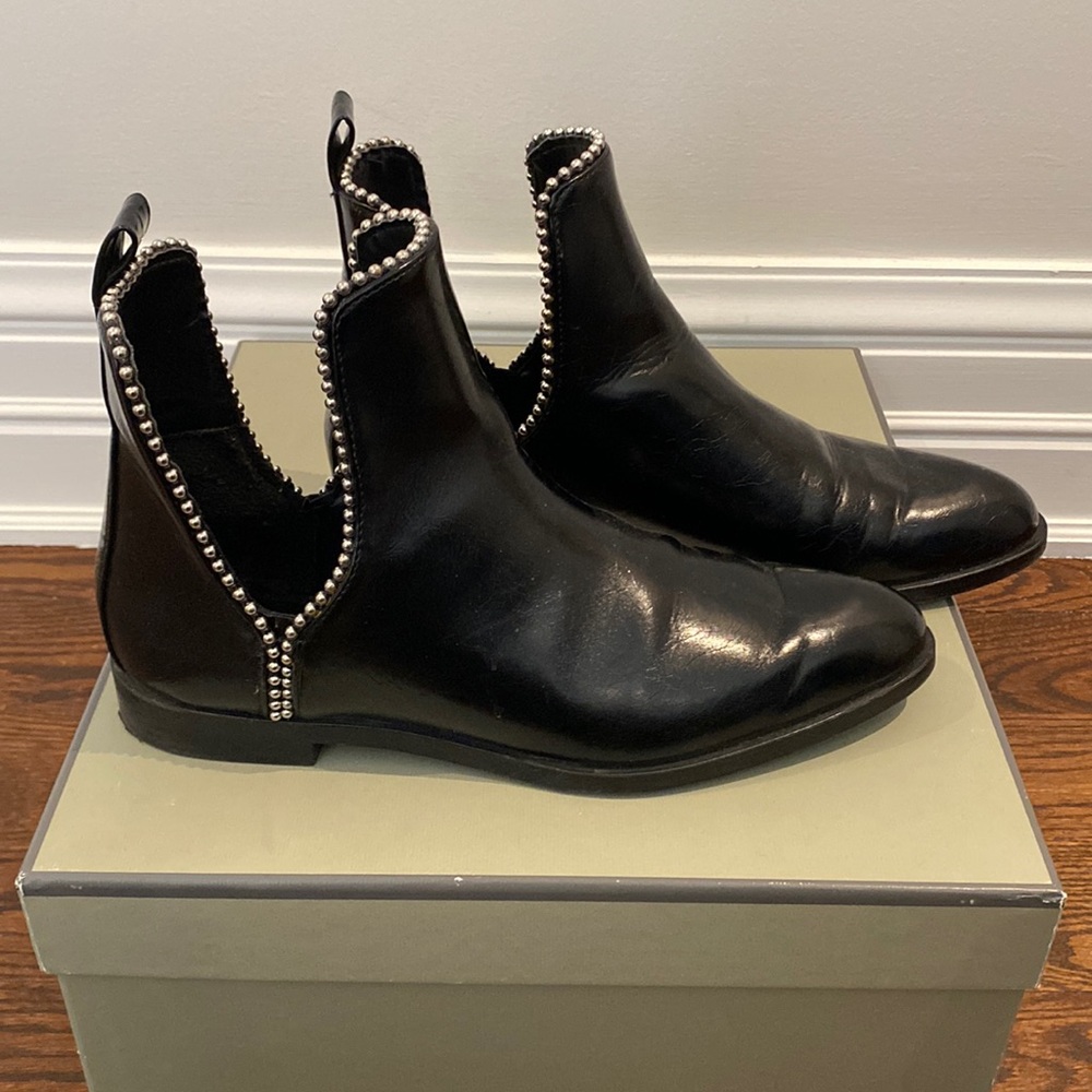 Zara black boots